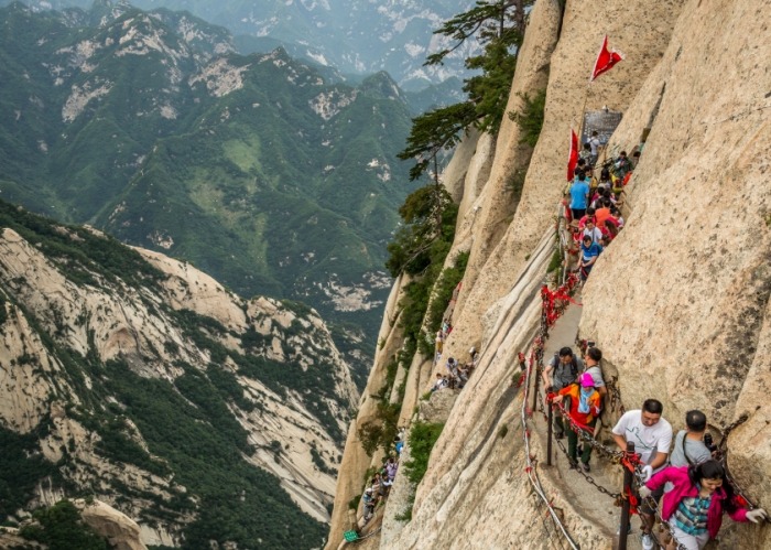 華山登山步道